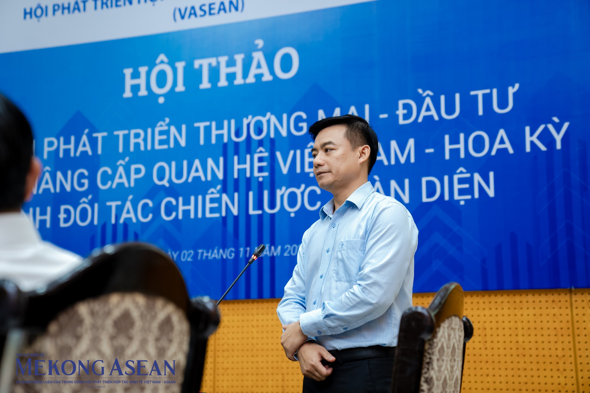 B&agrave;i ph&aacute;t biểu của &ocirc;ng tập trung v&agrave;o 5 nội dung ch&iacute;nh như Cơ hội mới của Việt Nam với FDI - Tầm quan trọng của ASEAN đối với 555Win login đăng nhập Hoa Kỳ - Chiến lược Friendshoring của Hoa Kỳ - Cơ hội từ Đối t&aacute;c chiến lược to&agrave;n diện Việt Nam - Hoa Kỳ v&agrave; Những y&ecirc;u cầu ch&iacute;nh của nh&agrave; đầu tư Hoa Kỳ
