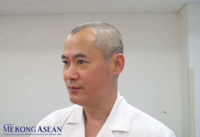 Đại t&aacute;, TS. B&aacute;c sĩ Ng&ocirc; Vi Hải, Chủ nhiệm Khoa Phẫu thuật lồng ngực, Bệnh viện Trung ương Qu&acirc;n đội 108. Ảnh: Anh Thư