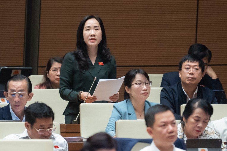 Đại biểu Đo&agrave;n Thị Thanh Mai - Đo&agrave;n Hưng Y&ecirc;n.
