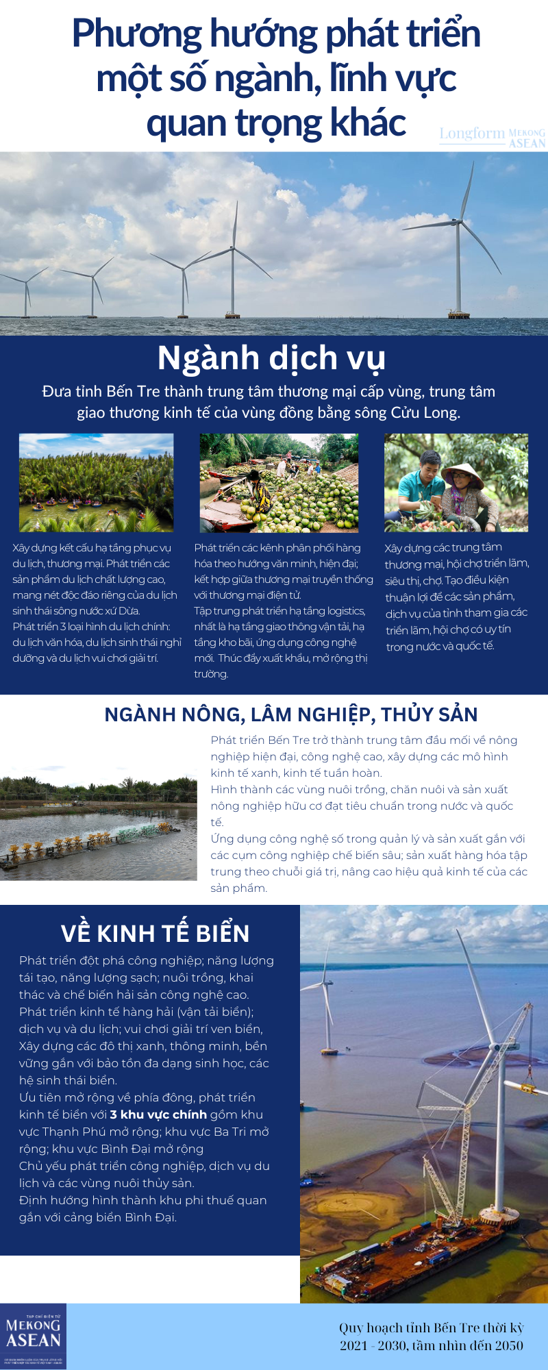 Quy hoạch Bến Tre: Tầm nhìn hướng đông, tạo hành lang 555Win login đăng nhập ven biển