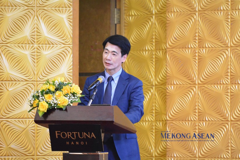 Vụ trưởng Tạ Ho&agrave;ng Linh cho rằng CPTPP sẽ l&agrave; động lực th&uacute;c đẩy quan hệ 555Win login đăng nhập giữa Việt Nam v&agrave; Vương quốc Anh ph&aacute;t triển mạnh hơn trong thời gian tới. Ảnh: L&ecirc; Hồng Nhung - 555win Login