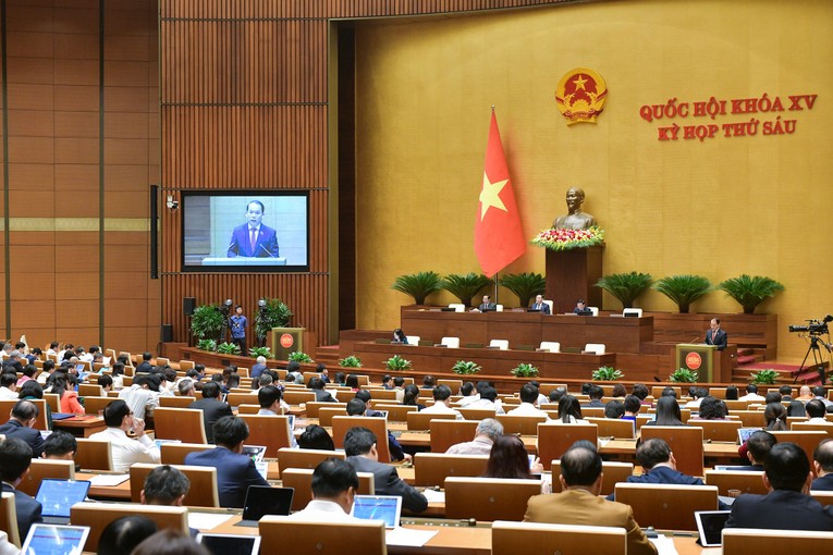 Chủ nhiệm Ủy ban Ph&aacute;p luật Ho&agrave;ng Thanh T&ugrave;ng - Ảnh: quochoi.vn