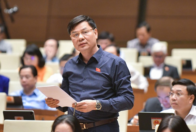 Đại biểu L&ecirc; Tất Hiếu - Đo&agrave;n Vĩnh Ph&uacute;c.