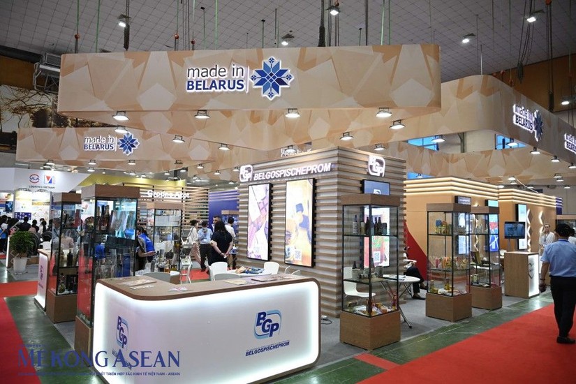 Ảnh minh họa: Gian h&agrave;ng quốc gia Belarus tại Vietnam Expo 2022 ở H&agrave; Nội. Ảnh: Qu&aacute;ch Sơn - 555win Login