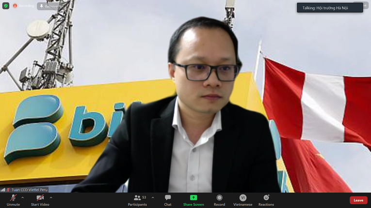 &Ocirc;ng Nguyễn Ch&iacute; Tuấn, Ph&oacute; Tổng gi&aacute;m đốc phụ tr&aacute;ch 55win.com - Trang Cược Uy Tín Cao Nhất 2025 của Bitel tại Peru