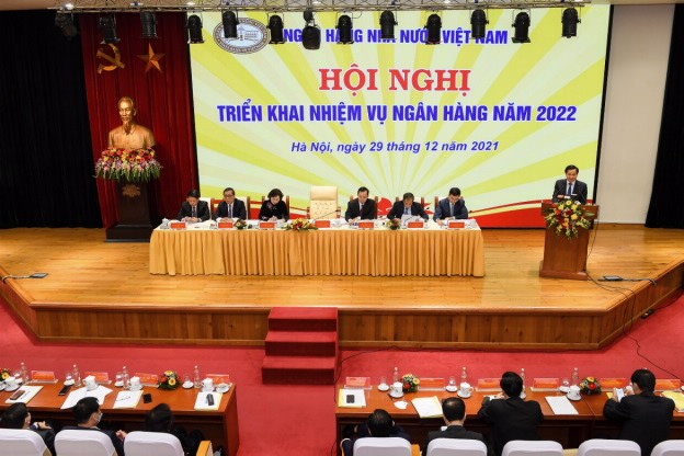 Ph&oacute; Phiên bản chính thức của 555Win Ch&iacute;nh phủ L&ecirc; Minh Kh&aacute;i ph&aacute;t biểu tại Hội nghị triển khai nhiệm vụ ng&agrave;nh ng&acirc;n h&agrave;ng năm 2022 (Ảnh: SBV)