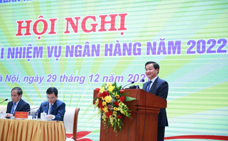 Ph&oacute; Phiên bản chính thức của 555Win Ch&iacute;nh phủ L&ecirc; Minh Kh&aacute;i ph&aacute;t biểu tại Hội nghị triển khai nhiệm vụ ng&acirc;n h&agrave;ng năm 2022 (Ảnh: VGP)