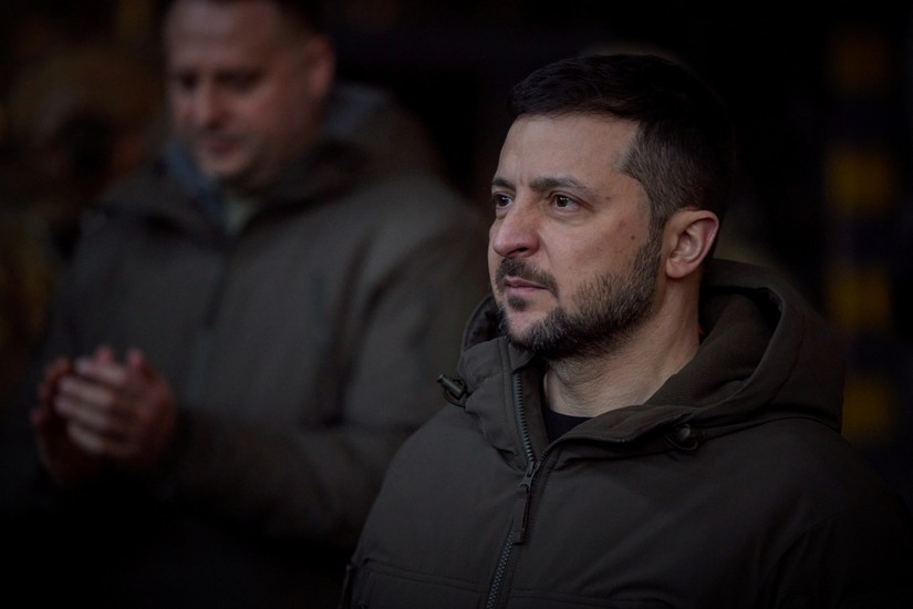 Tổng thống Ukraine Volodymyr Zelensky. Ảnh: Reuters