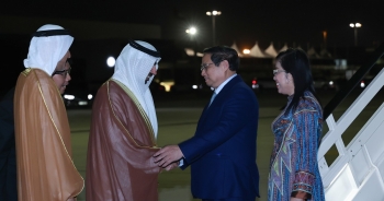 Thủ tướng Phạm Minh Chính tới Dubai, bắt đầu tham dự COP28