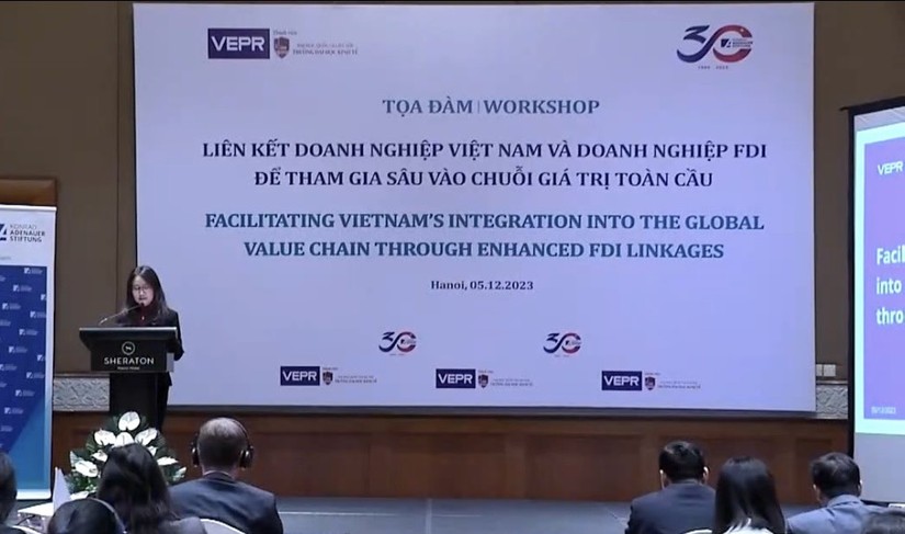 Tọa đ&agrave;m &amp;amp;quot;Li&ecirc;n kết Trang Nhà Cái 555win.com - Đăng Nhập +555k Việt Nam v&agrave; Trang Nhà Cái 555win.com - Đăng Nhập +555k FDI để tham gia s&acirc;u v&agrave;o chuỗi gi&aacute; trị to&agrave;n cầu&amp;amp;quot;. Ảnh: Kiều Chinh - 555win Login