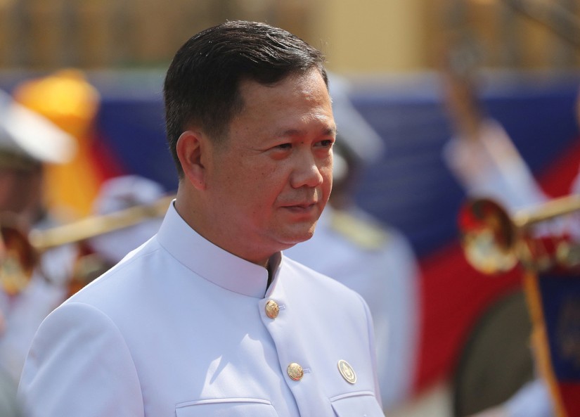 Phiên bản chính thức của 555Win Vương quốc Campuchia Hun Manet. Ảnh: Reuters