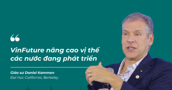 Giáo sư Daniel Kammen: 'VinFuture nâng vị thế các nước đang phát triển'