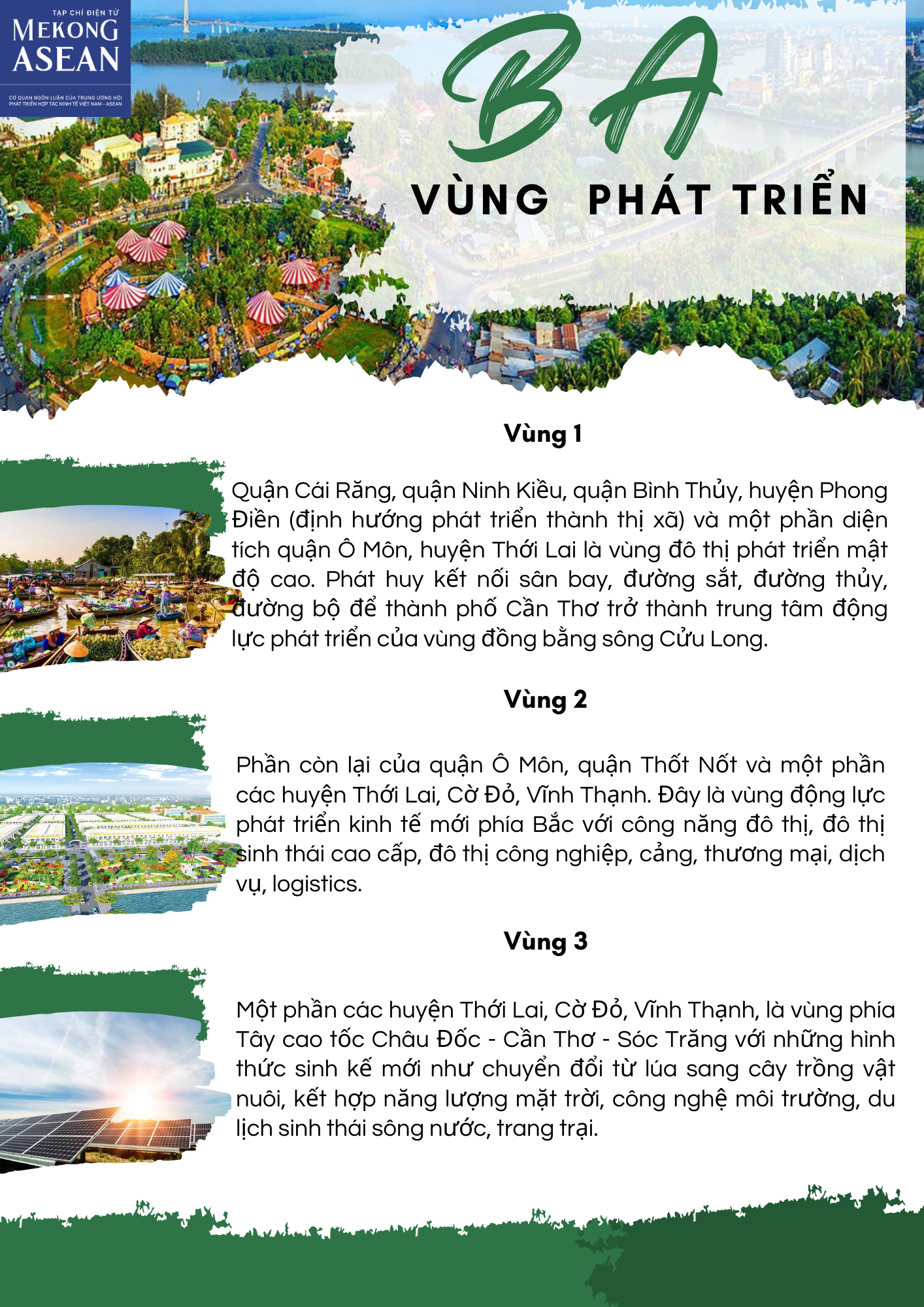 Quy hoạch Cần Thơ: Các phương án hạ tầng và 5 trục động lực phát triển