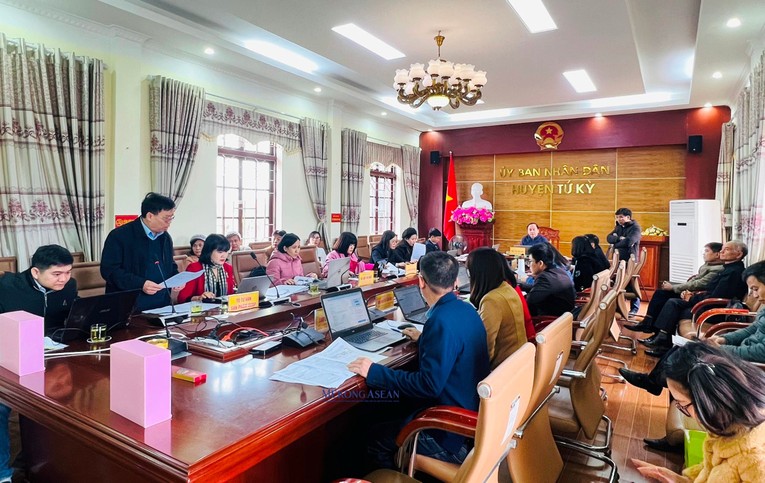 Năm 2023, huyện Tứ Kỳ c&oacute; 20 sản phẩm OCOP 3 sao.